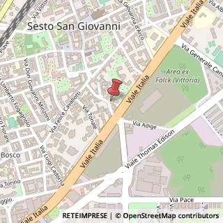 Mappa Via Giuseppe Verdi, 75, 20099 Sesto San Giovanni, Milano (Lombardia)