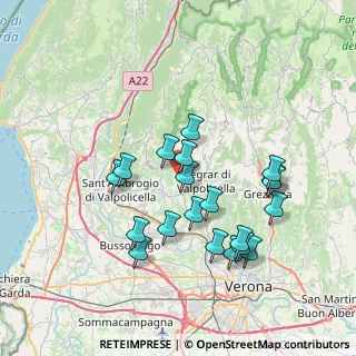 Mappa Via Pozzo, 37020 Marano di Valpolicella VR, Italia (7.003)
