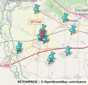 Mappa Via IV Novembre, 25032 Chiari BS, Italia (3.00429)