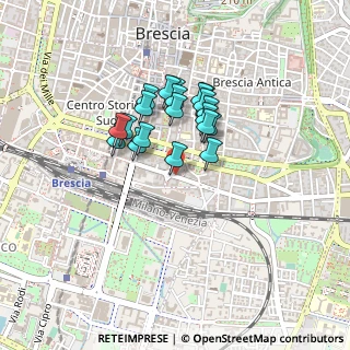 Mappa Via Floriano Ferramola, 25121 Brescia BS, Italia (0.316)