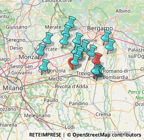 Mappa Via Bologna, 20062 Cassano d'Adda MI, Italia (9.901)