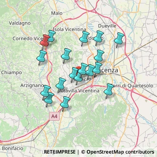 Mappa Via Crosara, 36051 Creazzo VI, Italia (6.26722)