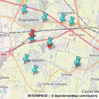 Mappa Via del Commercio, 25039 Travagliato BS, Italia (2.34364)