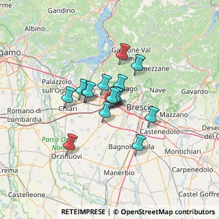 Mappa Via del Commercio, 25039 Travagliato BS, Italia (8.92533)
