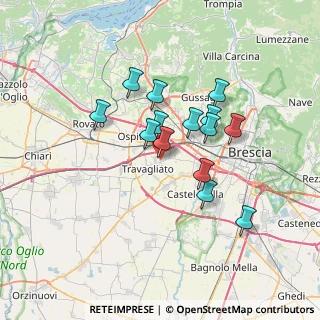 Mappa Via del Commercio, 25039 Travagliato BS, Italia (5.58643)