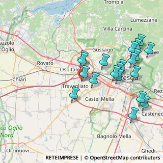 Mappa Via del Commercio, 25039 Travagliato BS, Italia (8.653)