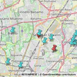 Mappa Via Carlo Cattaneo, 20099 Sesto San Giovanni MI, Italia (2.64)