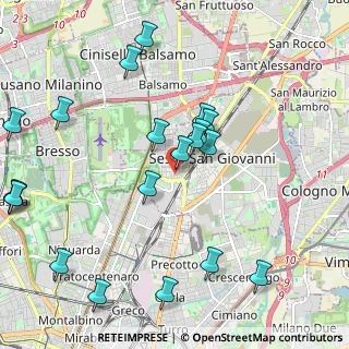 Mappa Via Carlo Cattaneo, 20099 Sesto San Giovanni MI, Italia (2.45)