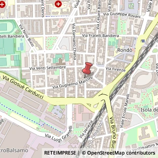 Mappa Via Guglielmo Marconi, 124, 20099 Sesto San Giovanni, Milano (Lombardia)