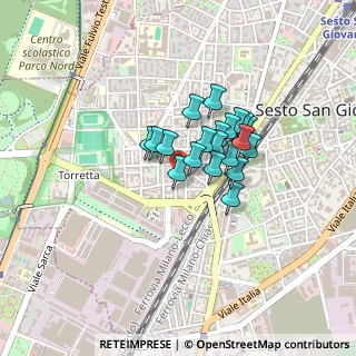 Mappa Via Carlo Cattaneo, 20099 Sesto San Giovanni MI, Italia (0.2725)