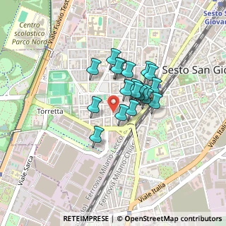 Mappa Via Carlo Cattaneo, 20099 Sesto San Giovanni MI, Italia (0.285)