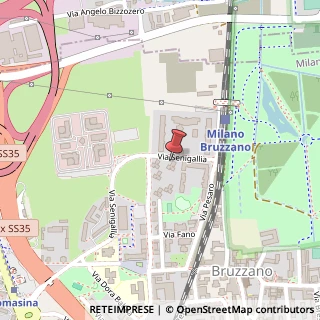 Mappa Via Privata Senigallia, 11, 20161 Milano, Milano (Lombardia)