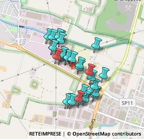 Mappa Prolungamento di Via di Vittorio, 20065 Inzago MI, Italia (0.34333)