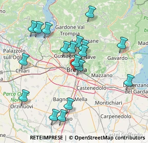 Mappa Via Toscana, 25125 Brescia BS, Italia (15.51778)