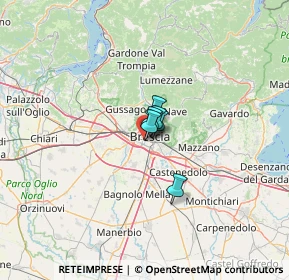 Mappa Via Toscana, 25125 Brescia BS, Italia (25.85)