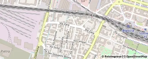 Mappa Brescia