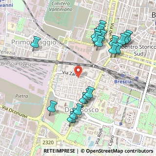Mappa Via Toscana, 25125 Brescia BS, Italia (0.575)