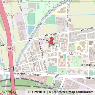 Mappa Via Carlo Dossi, 1, 20017 Rho, Milano (Lombardia)
