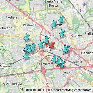 Mappa Via Carlo Dossi, 20017 Rho MI, Italia (1.69944)