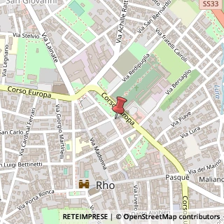 Mappa Via Renato Serra, 3, 20017 Rho, Milano (Lombardia)