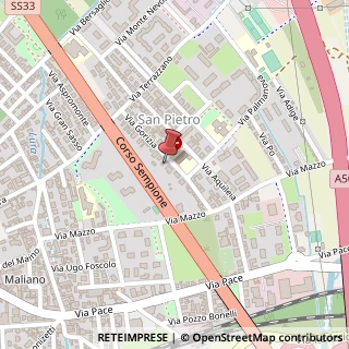 Mappa Via Gorizia, 26, 20017 Rho, Milano (Lombardia)
