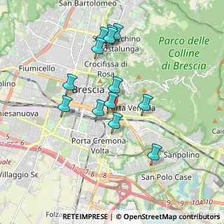 Mappa Via Pietro Marone, 25121 Brescia BS, Italia (1.66923)