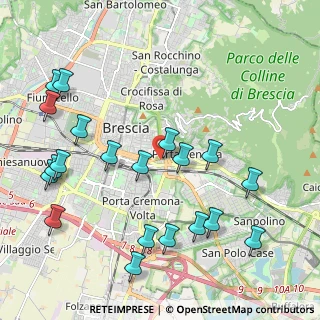 Mappa Via Pietro Marone, 25121 Brescia BS, Italia (2.4285)