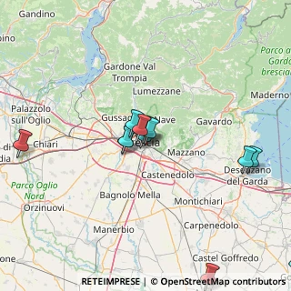 Mappa Via Pietro Marone, 25121 Brescia BS, Italia (16.85385)
