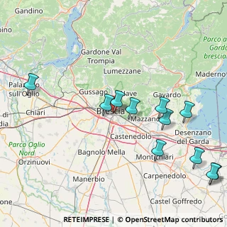 Mappa Via Pietro Marone, 25121 Brescia BS, Italia (18.81636)