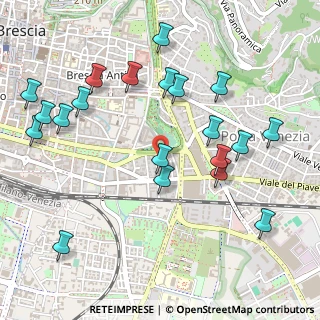 Mappa Via Pietro Marone, 25121 Brescia BS, Italia (0.583)