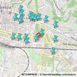 Mappa Via Pietro Marone, 25121 Brescia BS, Italia (0.54)