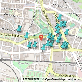 Mappa Via Pietro Marone, 25121 Brescia BS, Italia (0.231)