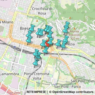 Mappa Via Pietro Marone, 25121 Brescia BS, Italia (0.667)