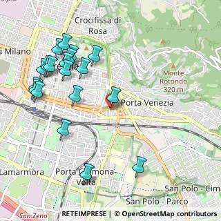 Mappa Via Pietro Marone, 25121 Brescia BS, Italia (1.2245)