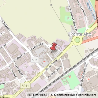Mappa Via Dante Alighieri, 9, 36051 Creazzo, Vicenza (Veneto)