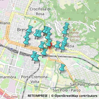 Mappa Via Luigi Cadorna, 25121 Brescia BS, Italia (0.7005)
