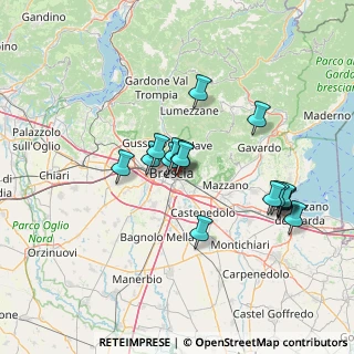 Mappa Via Luigi Cadorna, 25121 Brescia BS, Italia (12.41125)