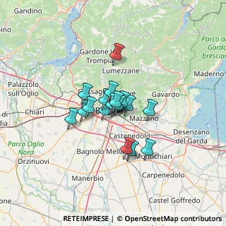 Mappa Via Luigi Cadorna, 25121 Brescia BS, Italia (7.53778)