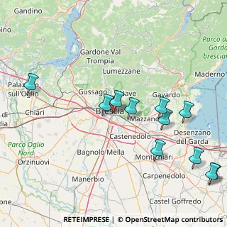 Mappa Via Luigi Cadorna, 25121 Brescia BS, Italia (18.74636)