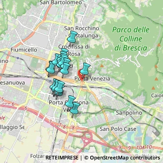 Mappa Via Luigi Cadorna, 25121 Brescia BS, Italia (1.469)