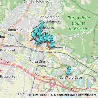 Mappa Via Luigi Cadorna, 25121 Brescia BS, Italia (1.20769)