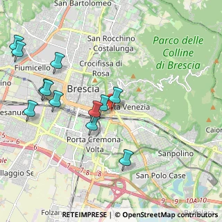 Mappa Via Luigi Cadorna, 25121 Brescia BS, Italia (2.255)