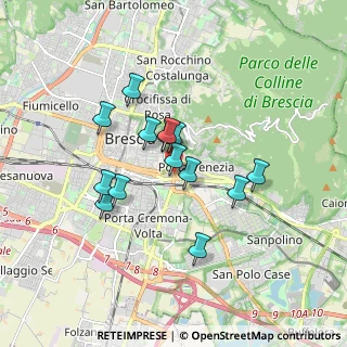 Mappa Via Luigi Cadorna, 25121 Brescia BS, Italia (1.36786)