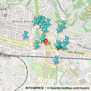 Mappa Via Luigi Cadorna, 25121 Brescia BS, Italia (0.403)