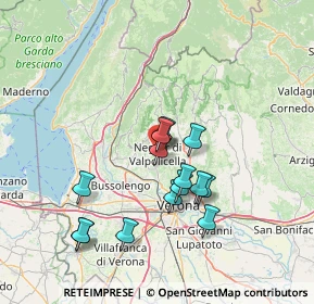 Mappa Viale Giuseppe Mazzini, 37024 Negrar di Valpolicella VR, Italia (12.87286)