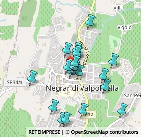 Mappa Viale Giuseppe Mazzini, 37024 Negrar di Valpolicella VR, Italia (0.398)