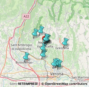 Mappa Viale Giuseppe Mazzini, 37024 Negrar di Valpolicella VR, Italia (4.49357)