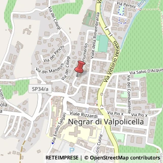Mappa Via Monumento, 6, 37024 Negrar, Verona (Veneto)