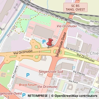 Mappa Via Orzinuovi,  82, 25125 Brescia, Brescia (Lombardia)