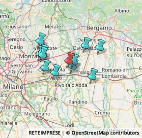 Mappa Via Fratelli Mantegazza, 20062 Cassano d'Adda MI, Italia (9.74833)